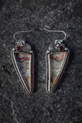 Alloy Rhinestone Dangle Earrings – Beige Boho earring