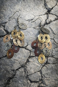 Aurora Cascade Mixed-Metal Earrings