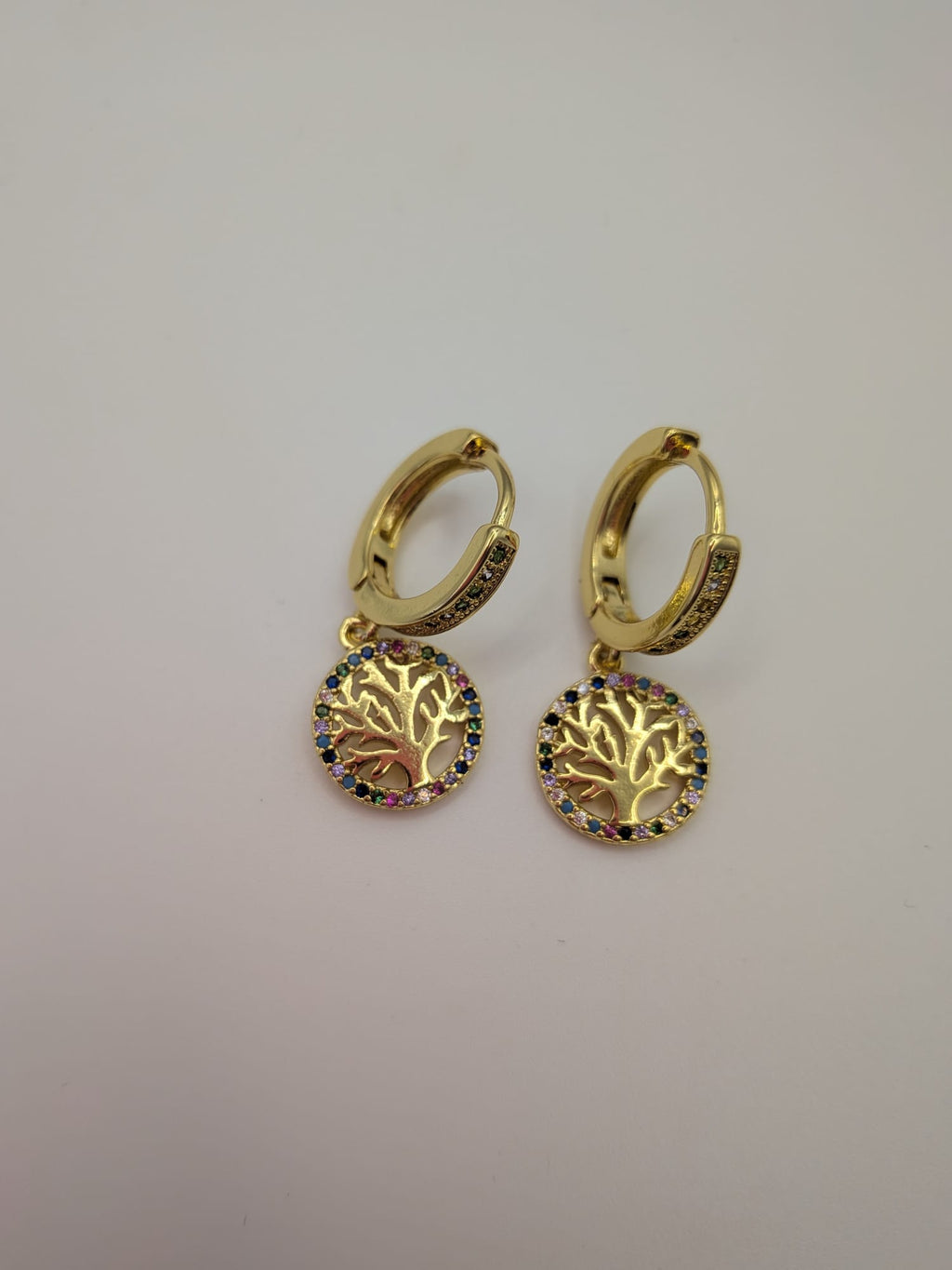 Celestial Roots Tree of Life Earrings