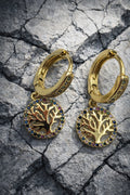 Celestial Roots Tree of Life Earrings